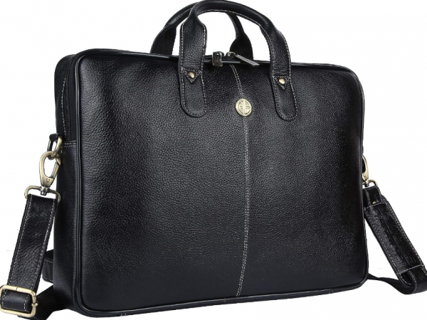 Tas kerja dengan aksen rantai logam